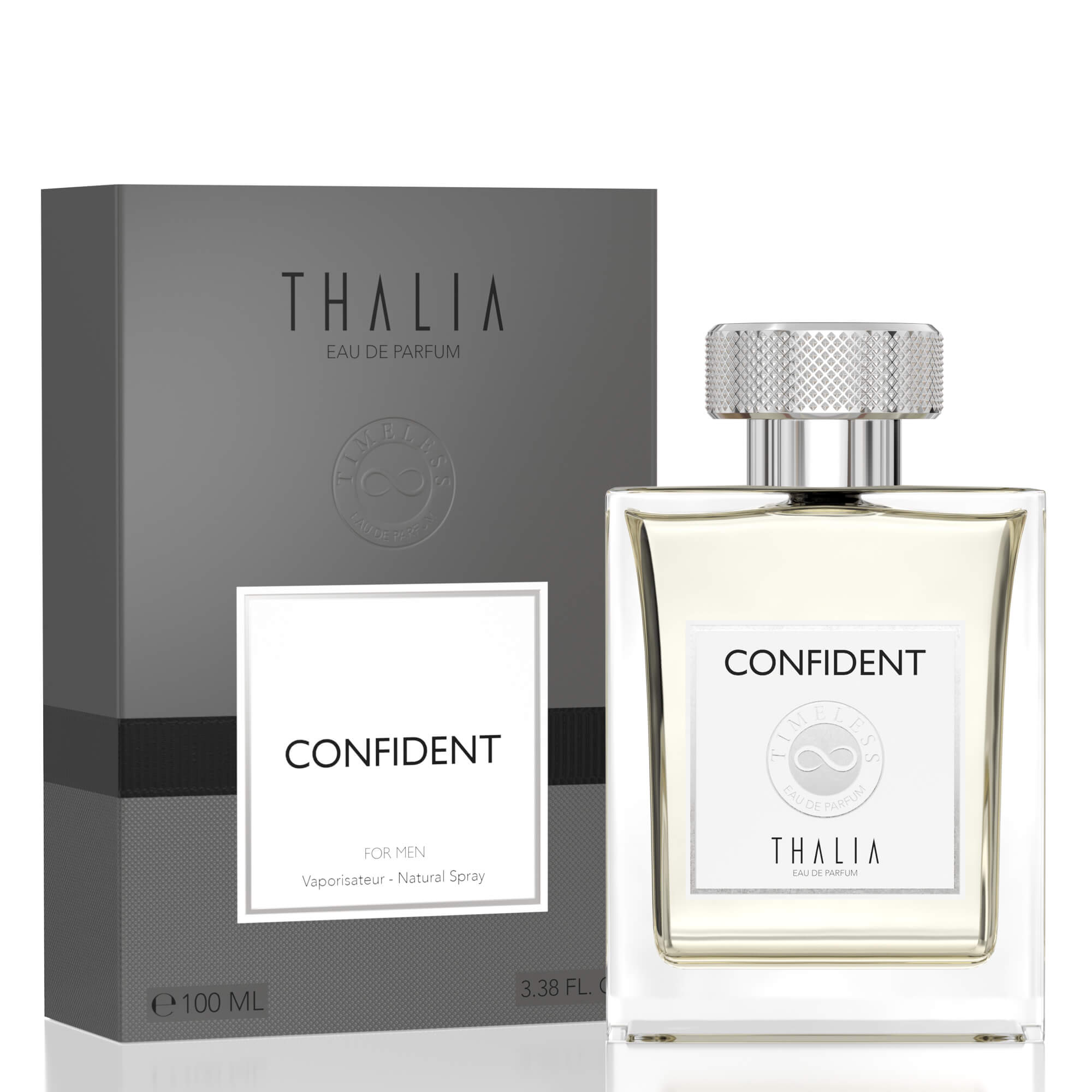 Confident Eau De Parfum - Timeless - MEN 100ml