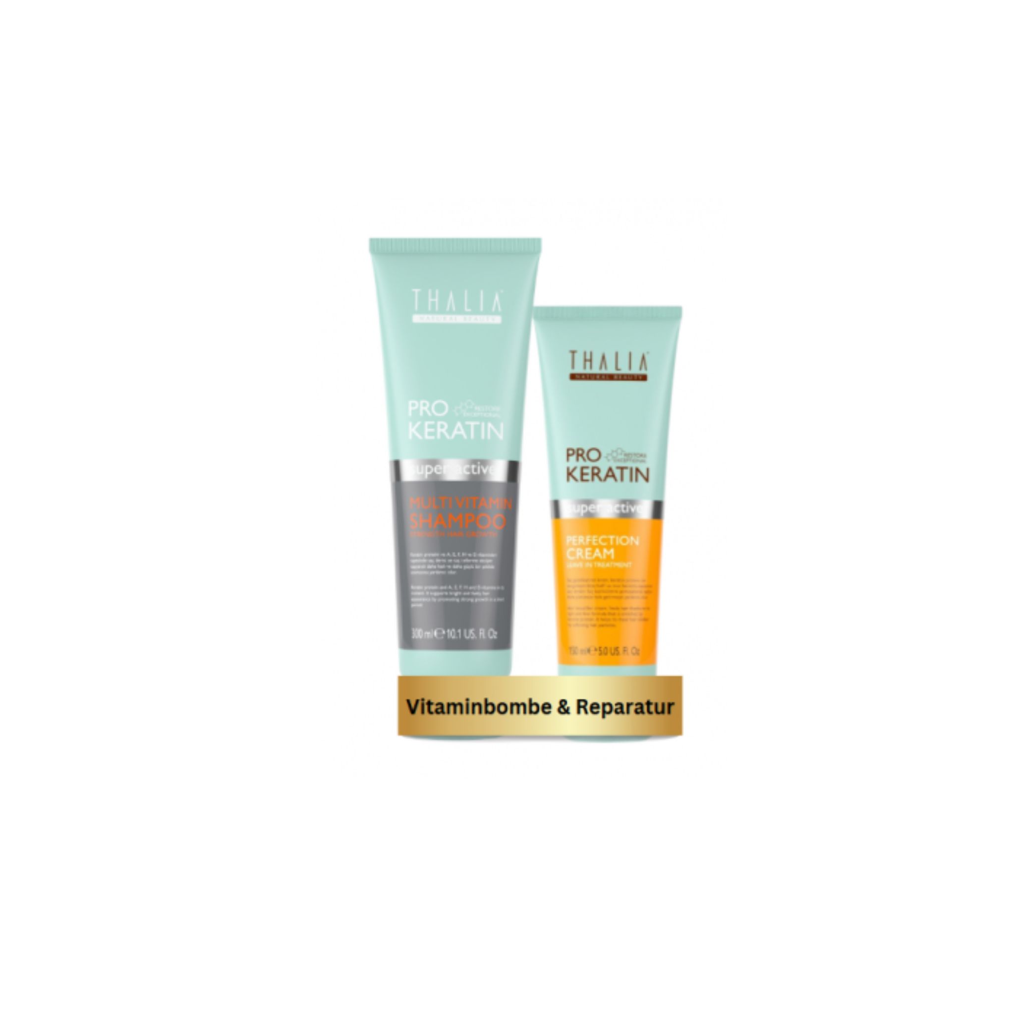 DuoSet PRO-KERATIN Multivitamin Shampoo 300ml & PRO-KERATIN Perfection-Cream 150ml